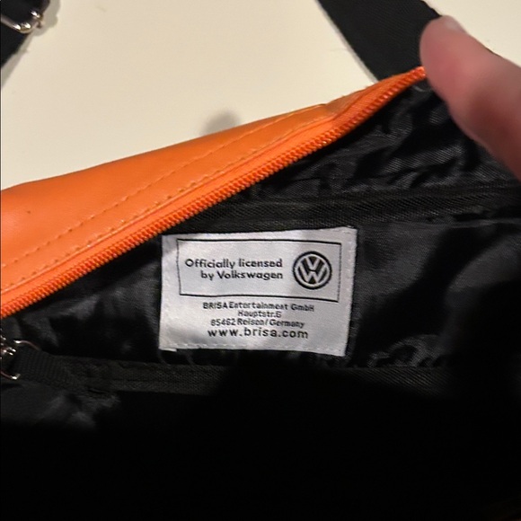 Brisa on the road VW bus Van Print Messenger Bag - Picture 4 of 9